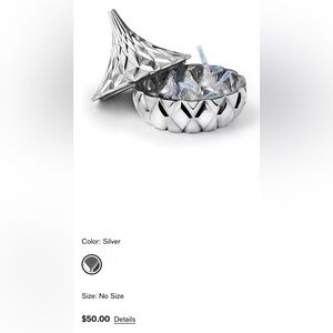 Hershey's Kisses
Electroplated Candy
Dish with Gift Box